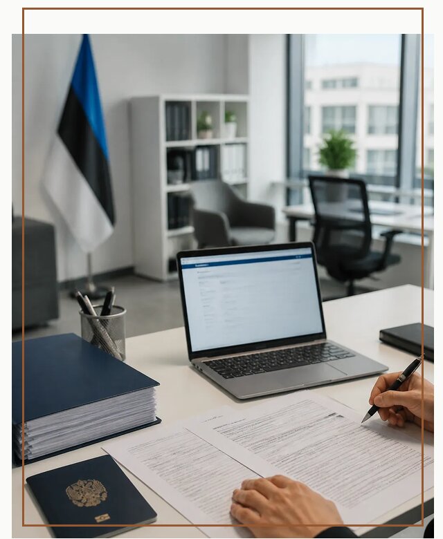 Оформление ВНЖ в Эстонии для переезда и легального проживания в Удомле