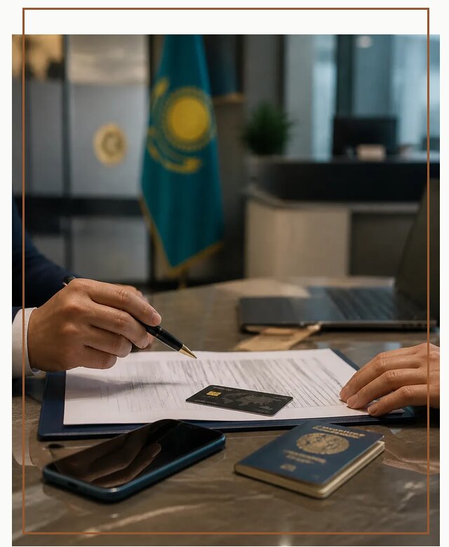 Открытие счета и банковской карты в Казахстане в Удомле